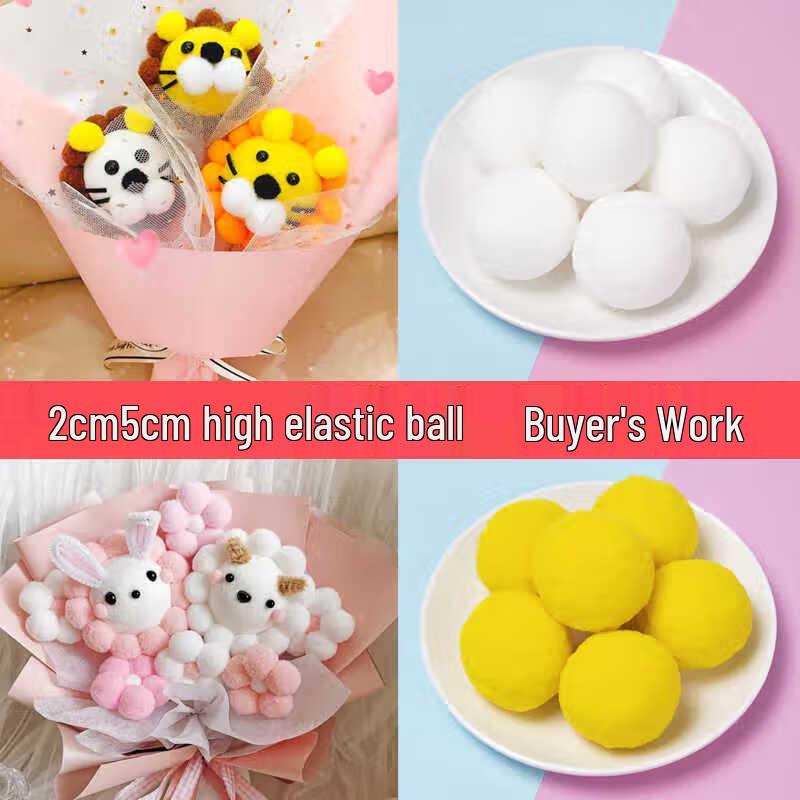 Colorful DIY Plush Pompoms