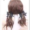 [1 pair]Hair Bows Girl Y2k Japanese Accessories for Women Trendy Hair Clips Popular Summer Accessory Lolita Hair Clip Trend 2024