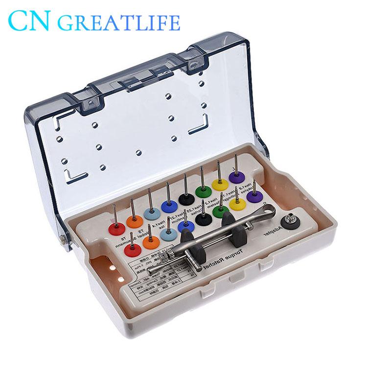 

Динамометрический ключ для имплантатов, винт, отвертка с храповым механизмом, комплект для ремонта стоматологических наконечников, универсальный протезный комплект для имплантатов, двигатель