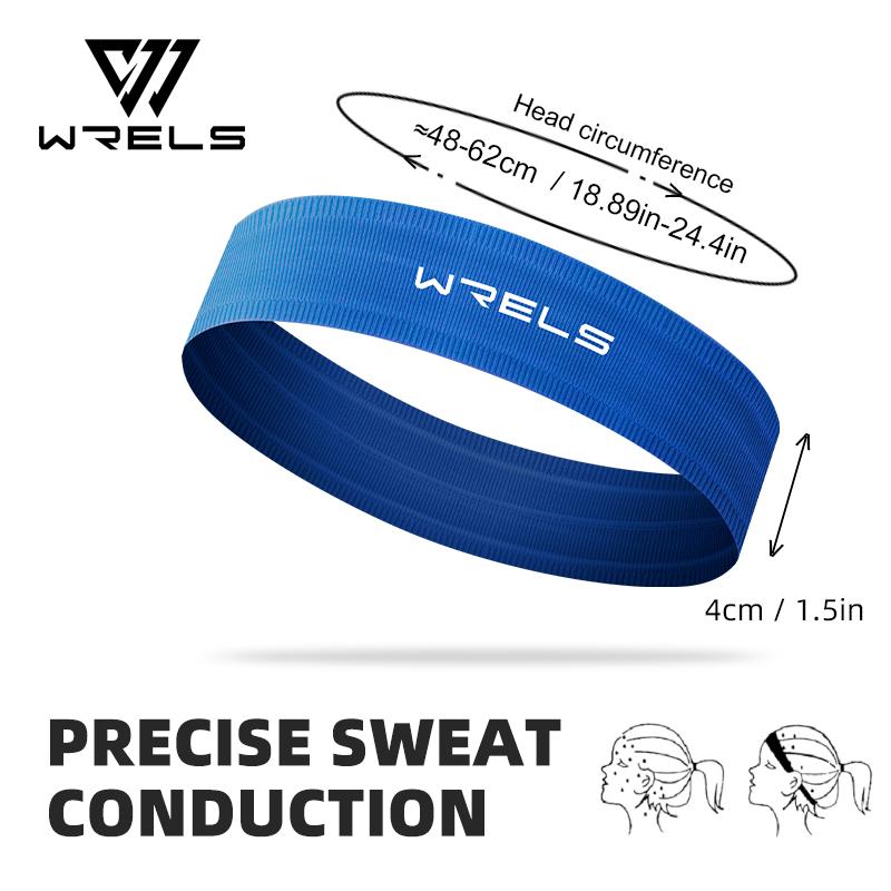 Sport Hoofdband Anti-Slip Yoga Haarband Sneldrogend Hardloop Zweetband Zweetabsorberend Ademend Elastisch Fitness Hoofdband