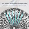 Ny 4 tum 100 mm Ventilationsrör PVC Aluminiumrör Luftventilationsrör Slang Flexibel Avgasrör 3/2M Luftsystem Vent Badrum