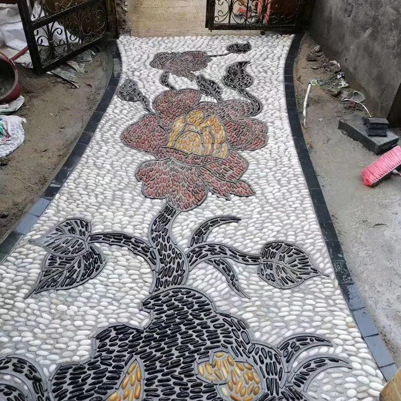 Polished White Natural Pebble Stones for Hydroponics, Fish Tanks, Landscaping, and Balcony Decor