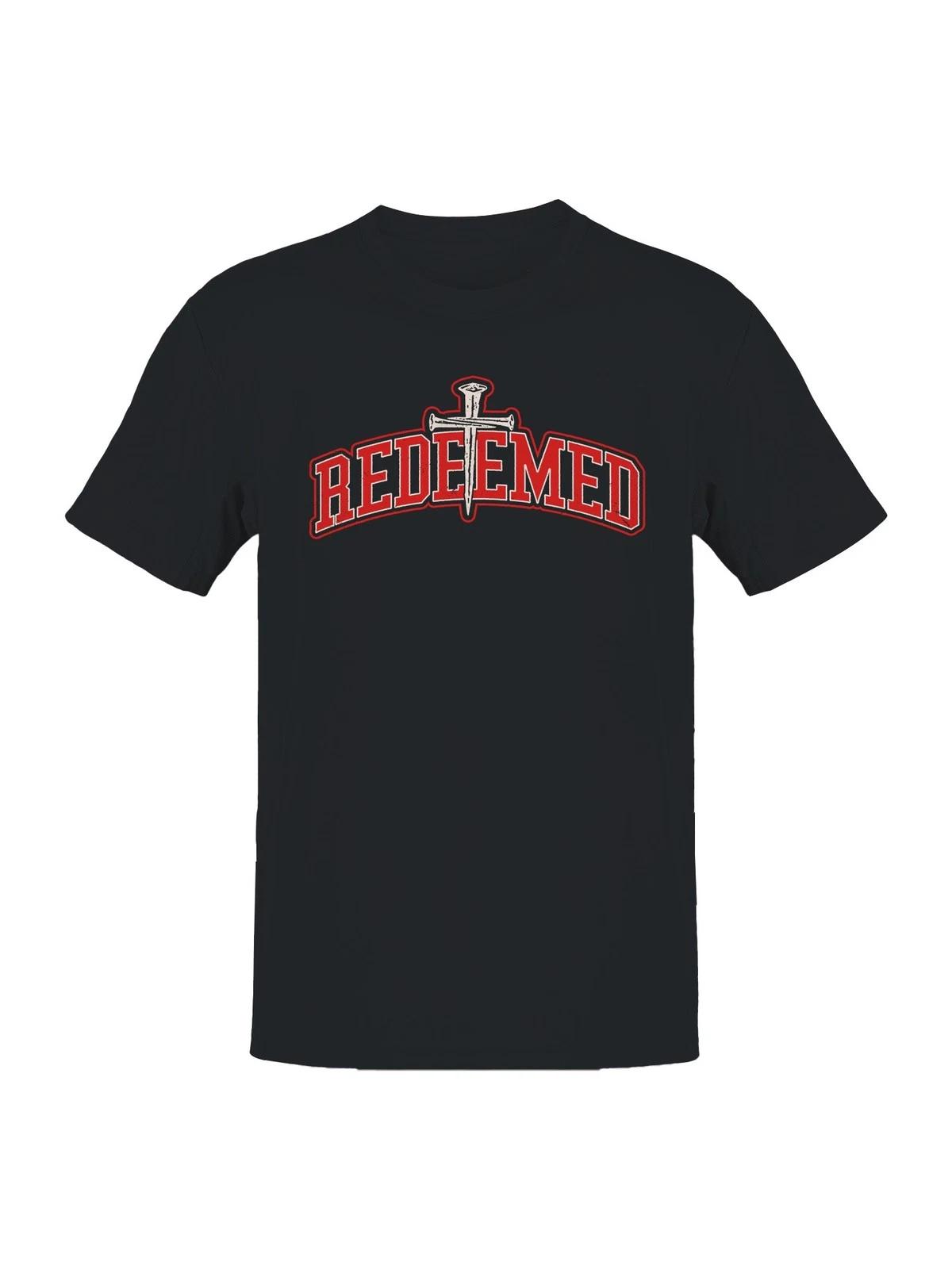 Redeemed Cross Graphic Design Men s T-shirt XS