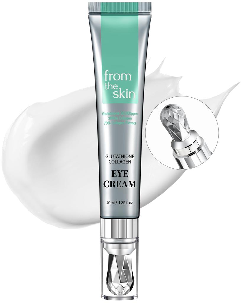 From the Skin Glutathione Collagen Eye Cream 40ml Contains glutathione