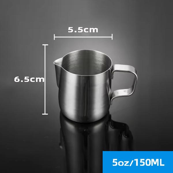 150/350/600ml Milk Jugs Fashion Stainless Steel Milk Craft Milk Frothing Pitcher Coffee Latte Frothing Art Jug Pitcher Mug Cup