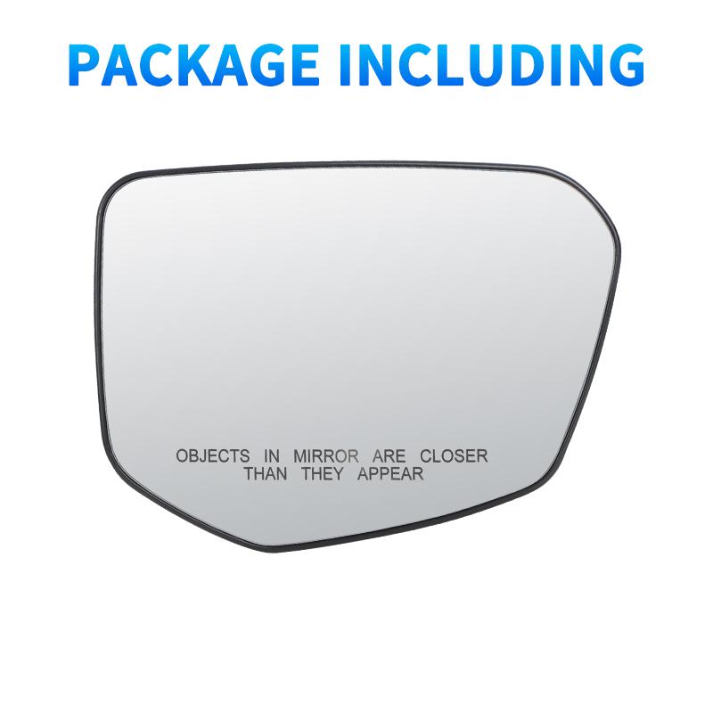 Heated Side Rearview Mirror Glass Lens 76253-TBA-C01 76203-TBA-C01 For honda civic 2016 2017 2018    Left/Right Side