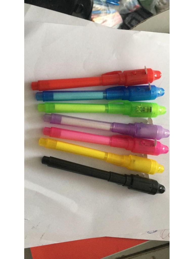 Hand-painted LED Curiosity Light Bulb Pen – Bright Shining Colors
