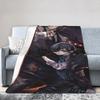 Sebastian Michaelis Ciel Flannel Blankets Blackbutlers Funny Throw Blankets for Home Hotel Sofa 150*125cm Bedspreads