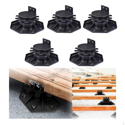 5Pcs Floor Professional Accessories Easy To Install Durable Weatherproof Supply PP Tool Pedestal