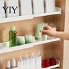 Small Item Sorting Tray Mirror Cabinet Expandable Shelf, Plastic Adjustable Layered Divider Storage Rack, Bathroom Accessories Narrow Space