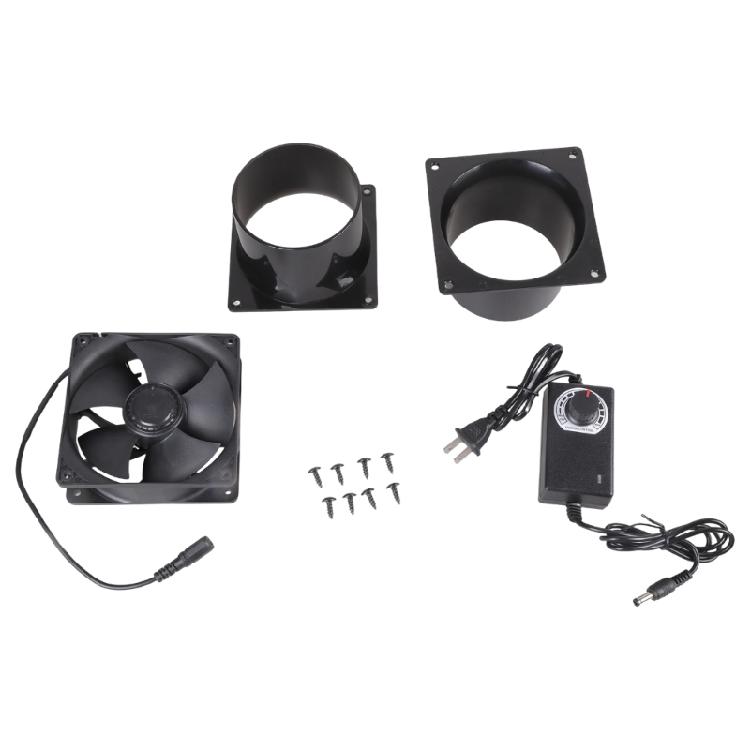 

3000RPM Industrial Cooling Fan Ventilation Fan For 3D Printers And Cutters With DC12V Power Supply 75mm