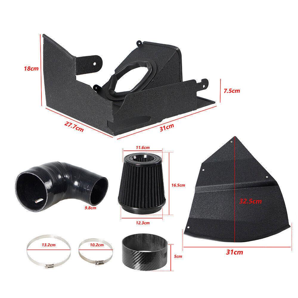High Quality Lightweight Aluminum Alloy Cold Air Intake Kit For 2019-2022 BMW 320I 330I G20 G21 B48 Engine Black IP-1021