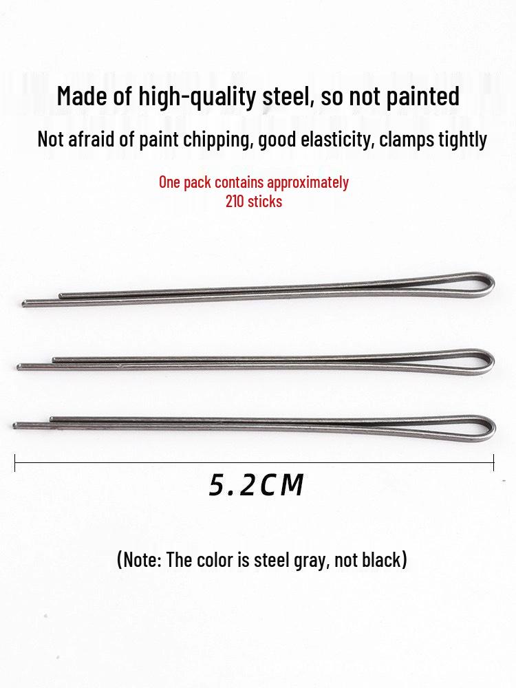 

Makeup Artist Special Bobby Pins and Hair Clips for Updos, Extended Bangs, and Styling. about 200 pieces