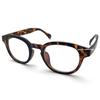 Used KEYHOLE BRIDGE BOSLLINGTON SUNGLASS Matte Tortoiseshell CLEAR/Keyhole Bridge Boslington Matte Demi Pattern Tortoiseshell Transparent Eyewear