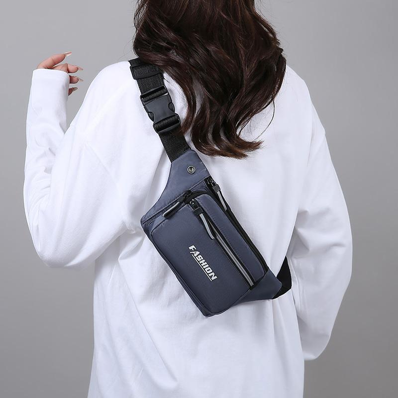 Unisex Fashion Waist Bag - Large Phone Fanny Pack for Men & Women (Water-Resistant Banana Hip Bag for Travel/Outdoor)