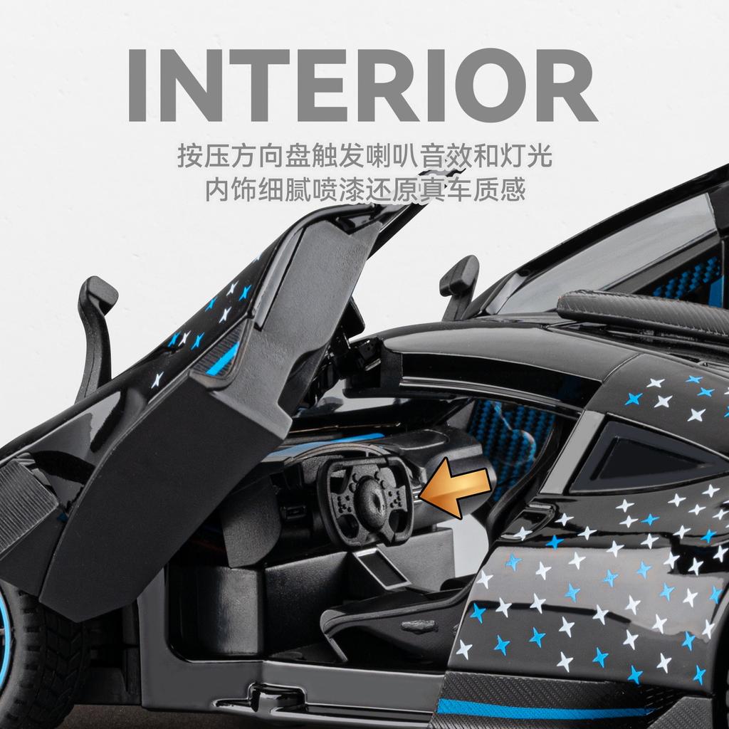 Spray 1:24 Mercedes Benz AMG ONE Hypercar Alloy Diecast Model Car Simulation Ornaments Toys Collection Hobbies Gifts With Friend