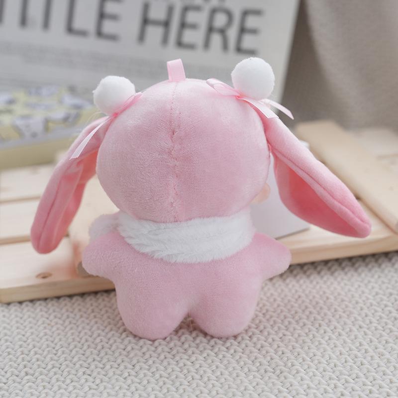 Hatsune Miku Plush Doll Cute Toy Trendy Figure Keychain Bag Charm Stuffed Animal Doll Pendant Accessory For Fans Gift Anime