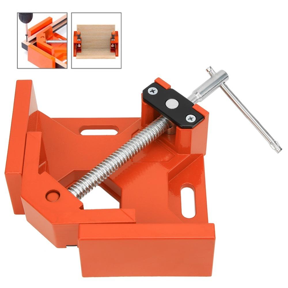 Adjustable Clamping Plates Corner Clamp 90 Degree Quick Fixture Tool For Carpentry