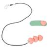 Heart Shaped Hearing Aid Clip Holder Portable Lovely BTE Hearing Aid Lanyard for Children Seniors