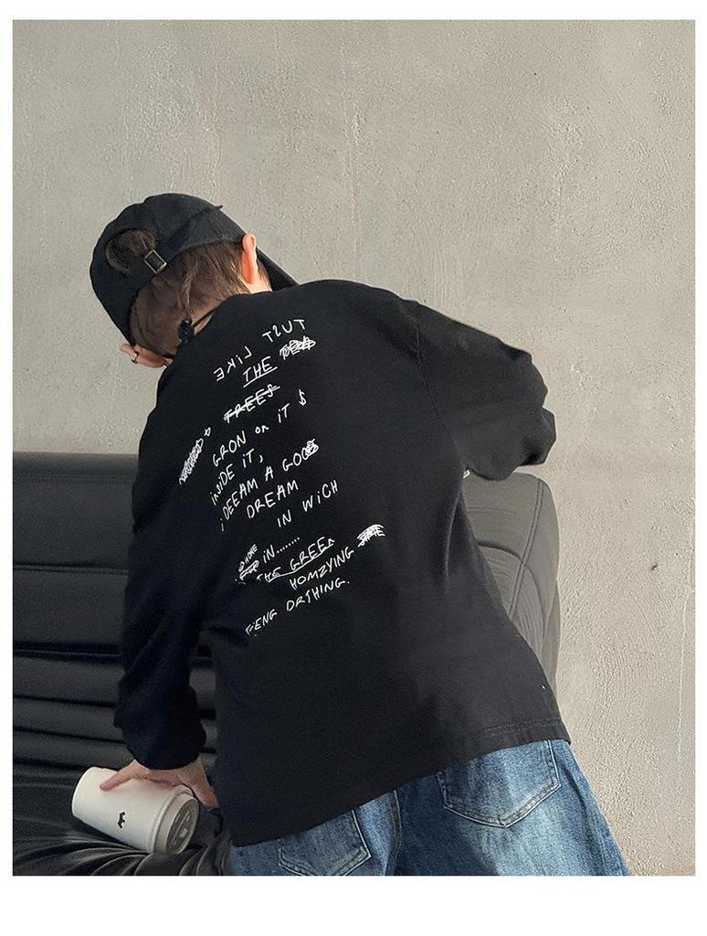 2025 Jungen Bequemes T-Shirt Sweatshirt - Stilvolle Herbst-/Frühlingsbekleidung für Große Kinder