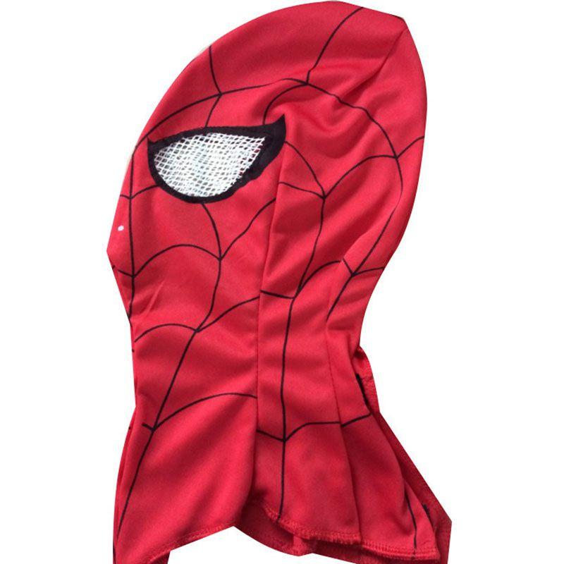 Levendig Kinderen Spiderman Masker Volledig Hoofd Cosplay Met Zachte Handschoenen Voor Halloween Plezier