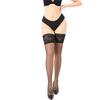 Plus Size Wide Lace Sexy Stockings For Women Mesh Hollow Out Knee Socks Female Thin Stretch Over-Knee-Socks For 45-80Kg Weight