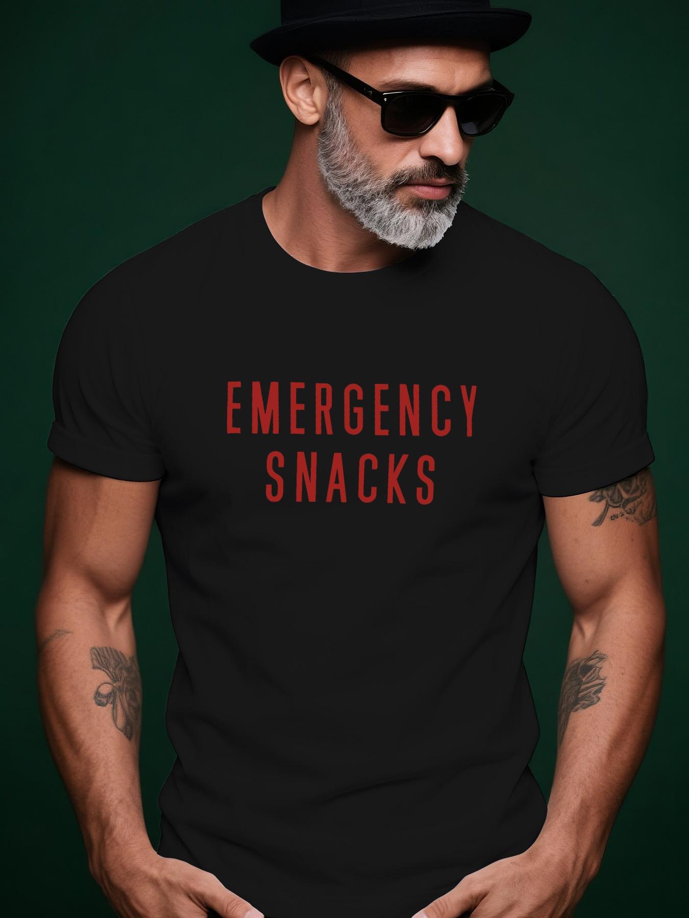 Emergency Graphic Print Casual Tshirt - Summer Short Slee... XXXL