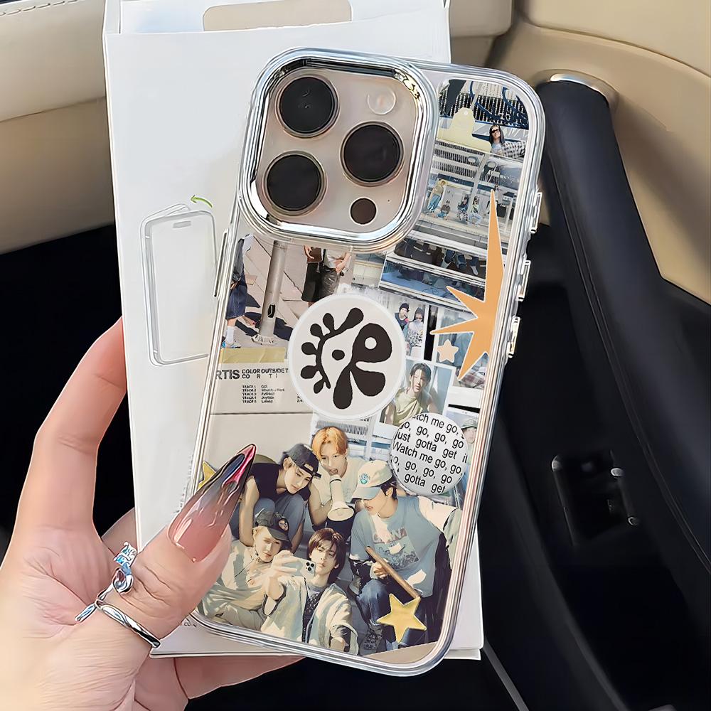

Чехол для телефона Kpop C-CORTIS для iPhone 17 16e 16 15 14 13 12 11 mini Pro Max X XR XSMAX 8 7 Air Plus Прозрачный Мягкий Чехол iPhone 15 ProMax