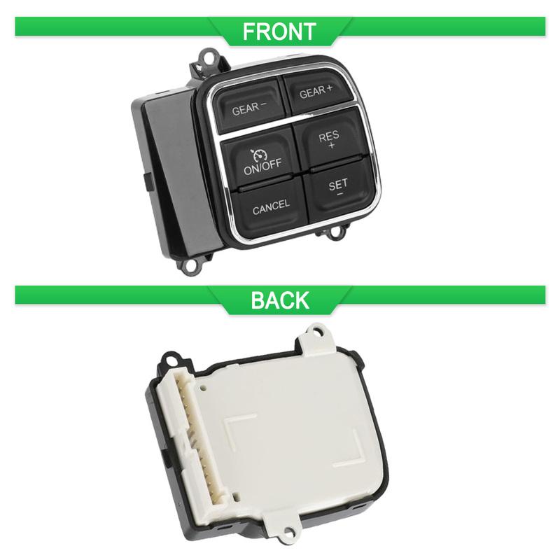 For Dodge Ram 1500 2500 3500 4500 5500 2013-2018 68111384AA Right Cruise Steering Wheel Switch