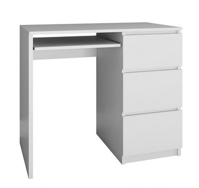 Lima Desk RIGHT WHITE
