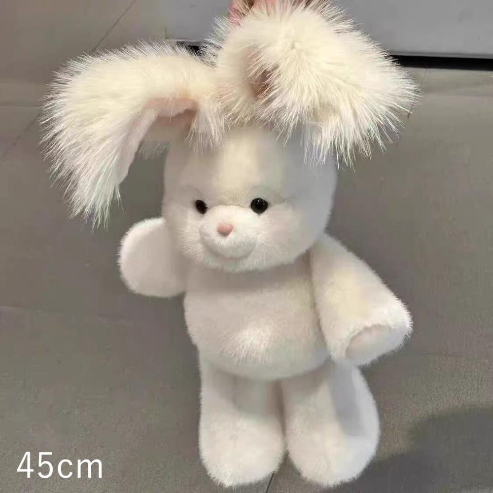 Emotional Support Rabbit Stuffed Animal Plush Pillow Soft Stuffed Animals Plush Stuffed Toys 45cm