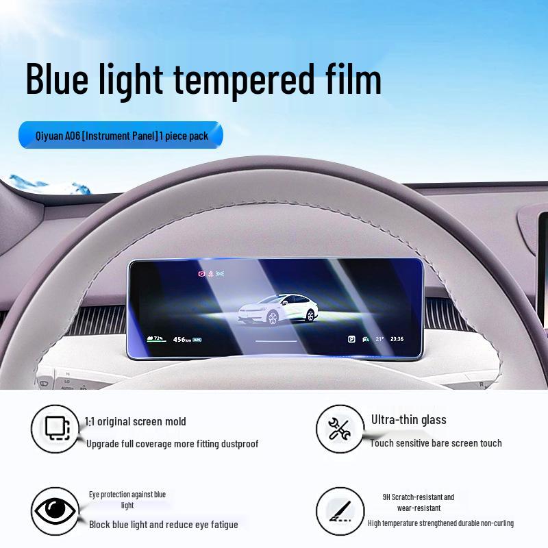 Changan Qiyuan A06 Screen Protector: 25-Model Compatible Navigation Film for Interior Upgrade.