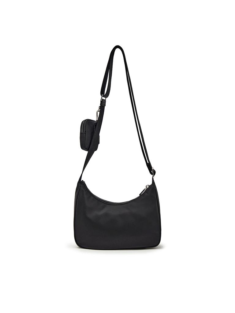 Mlb Basic Sportive Crossbody Bag Ny (Black)