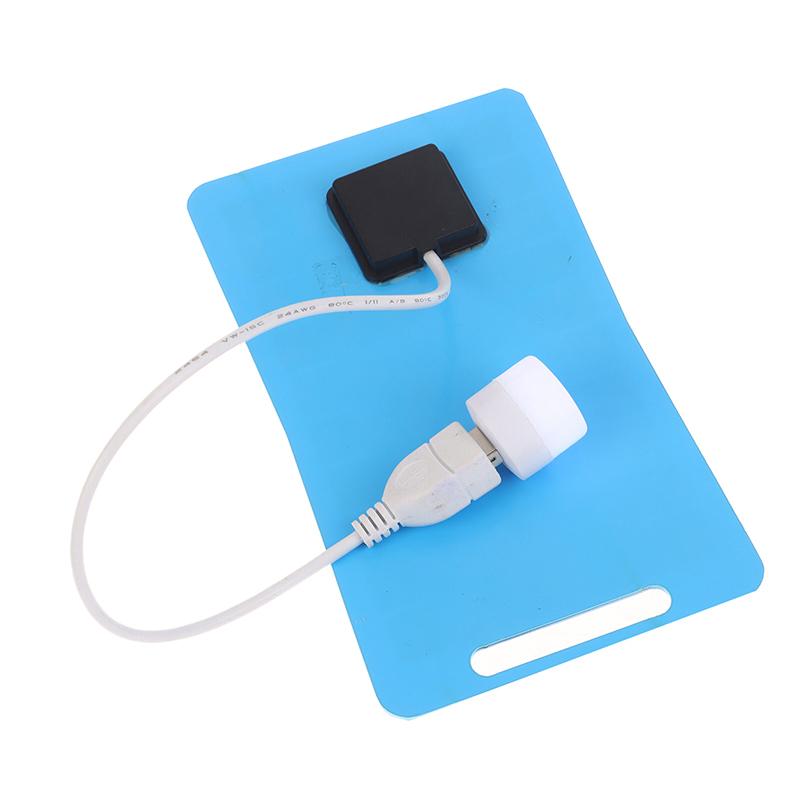5V/5W Small Solar Panel With Usb Diy Monocrystalline Silicon Solar Cell Waterproof Portable Camping Power Panel For Mobile Phone