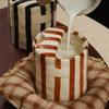 300ml Heat-Resistant Ceramic Mug Hand-Painted Striped Design Ergonomic Non-Slip Grip Coffee Mug Milk Juice Latte Hot Cold Drinks Cup