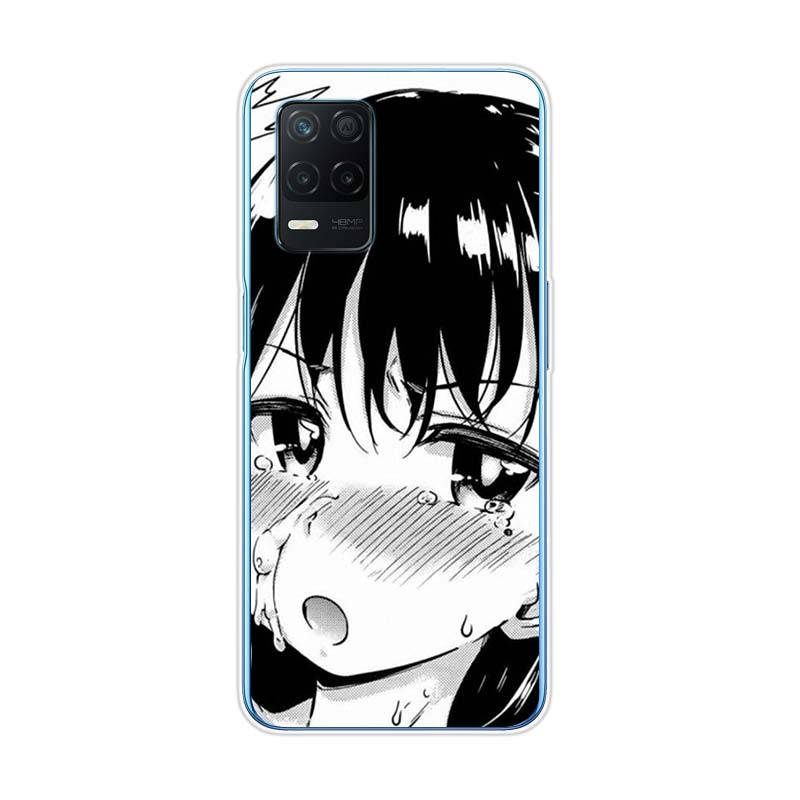 Anime Girl Japan Faces For Realme 8 8i V3 V5 GT Neo Flash Edition Explorer Master Neo2 Narzo 30 50i 50A C21Y Phone Case