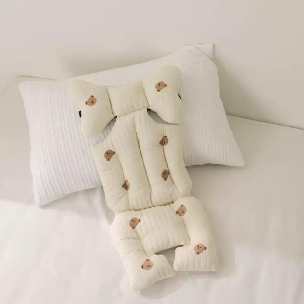 Skin-friendly Baby Pram Cushion Cute Seat Liner Pad Stroller Seat Cushion  Stroller Accessories