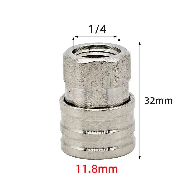 4Pack 14 Inch Pressure Washer Quick Connect Fittings - 5000 PSI High-Quality Pressure Washer Parts & Accessories