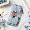 Cute Donut Cartoon Long Wallet Funny Baseball Pattern Purse Portable Fashion Card Holder