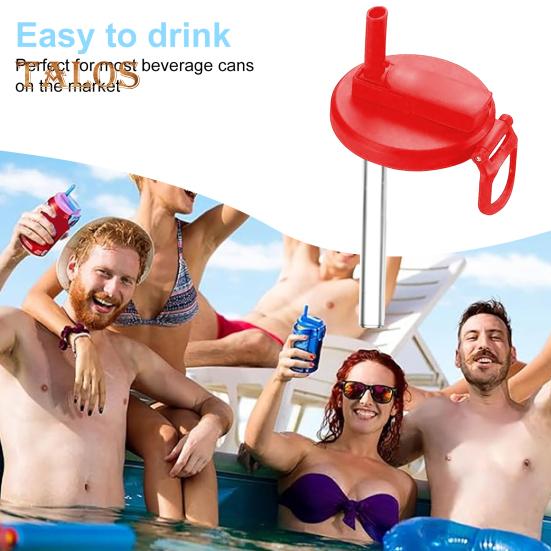 Крышки для банок из-под газировки с трубочками. Крышки для банок многоразового — фото 8