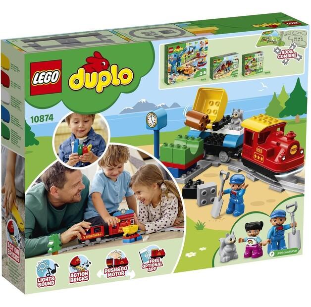 LEGO DUPLO 10874 Паровозик со звуком