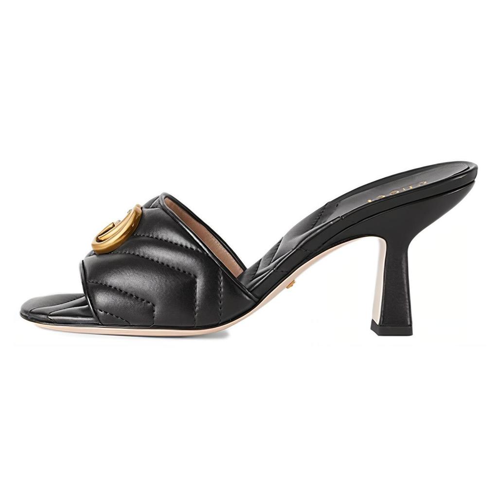 Gucci GG Marmont Sandals 674839 BKO00 1000