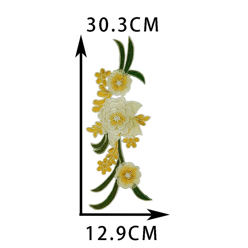 Embroidery Ethnic Wind And Water Soluble Three-Dimensional Flowers, Lace Collar, Colorful Lace Lace Clothing Accessories