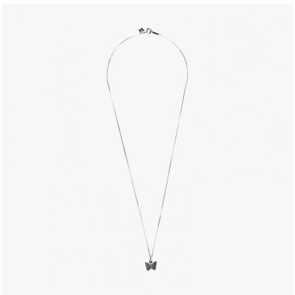 Needles Vintage Silver Necklace Papillon Rw012