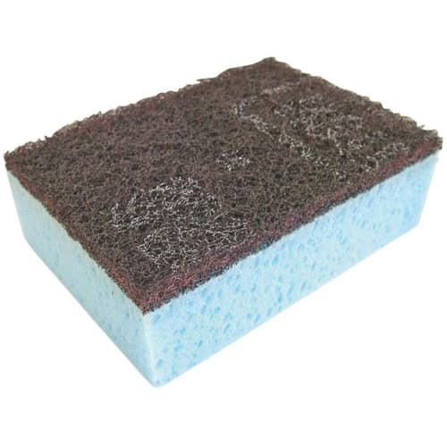 Kikuron Scrubber C, Blue, Nylon (Abrasive Nonwoven Fabric), Polyurethane, Japan (10-Pack) JTW8602