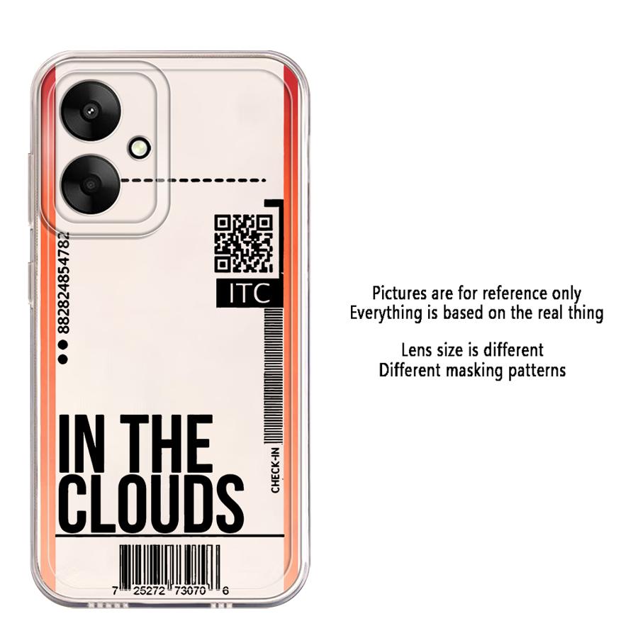Soft Phone Cover Phone Case for Xiaomi Mi 11T Pro 11 Lite CreativeBboarding Pass