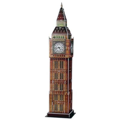Quebra-cabeça mágico 3D Eu faço uma série de edifícios mundialmente famosa Londres Big Ben Ben Block Coreia Quebra-cabeça 3D