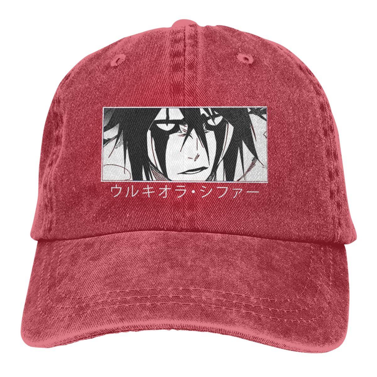 

Бейсбольная кепка Ulquiorra Cifer, шапки унисекс, женские защитные козырьки, Snapback Bleach Burichi, унисекс, кепки в стиле аниме One Size