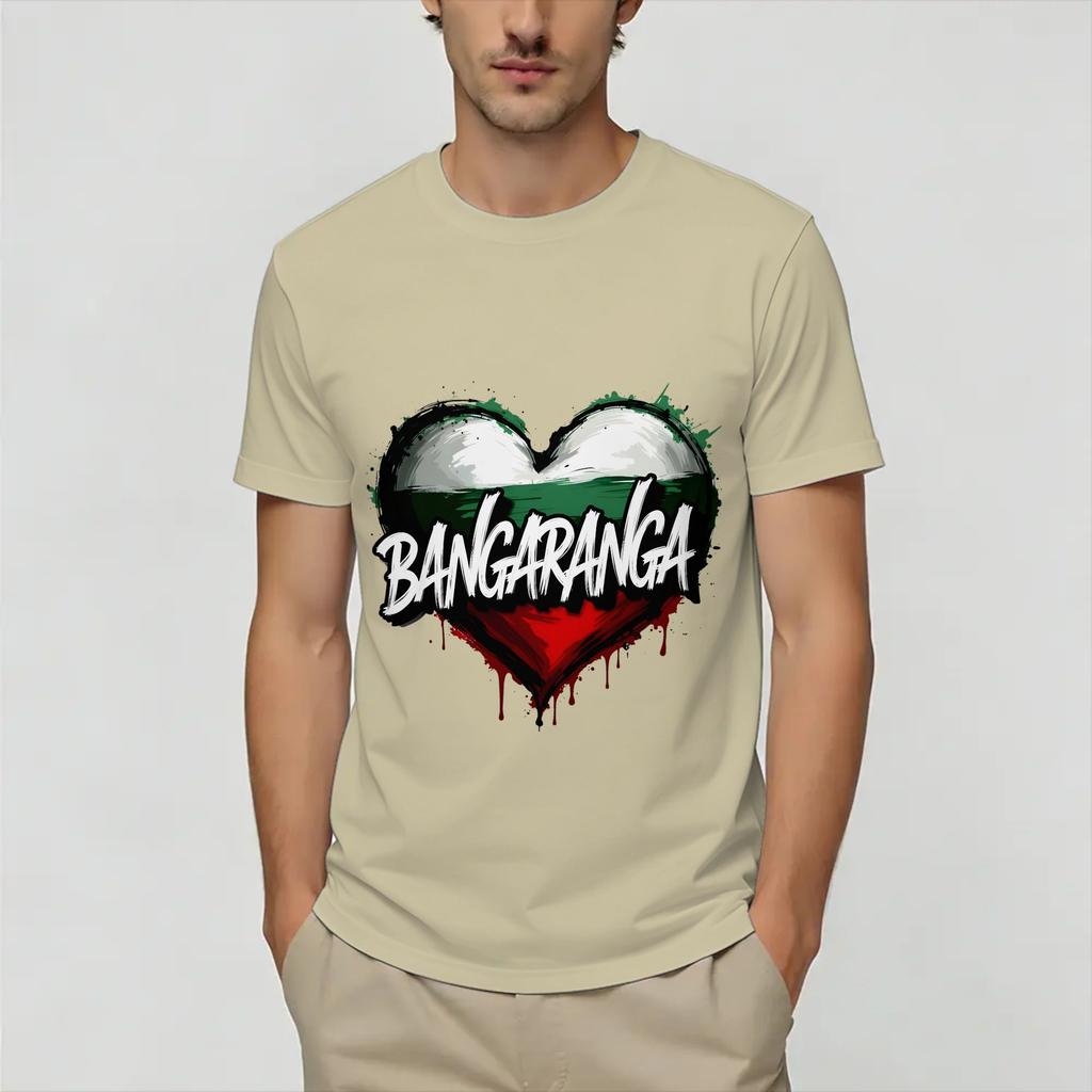 Bangaranga Dara 2026 Koszulki Unisex Czysta Bawełna Niesamowite Koszulki Okrągły Dekolt Koszulka z Krótkim Rękawem Ubrania Letnie