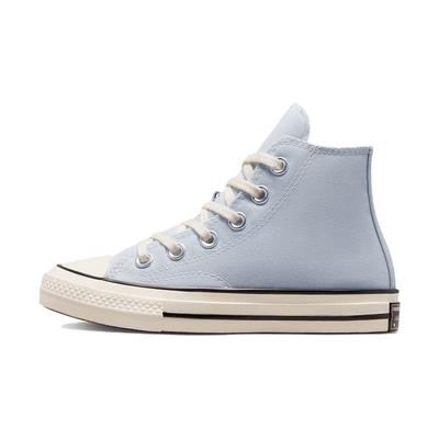 Zapatillas de Lona Chuck Taylor All Star High Top de los Años 70 Zapatillas para Niños Azul Blanco A03565C